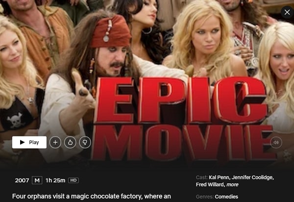 Watch Epic Movie (2007) on Netflix