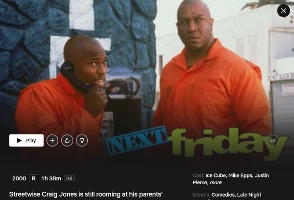 Watch Next Friday (2000) on Netflix