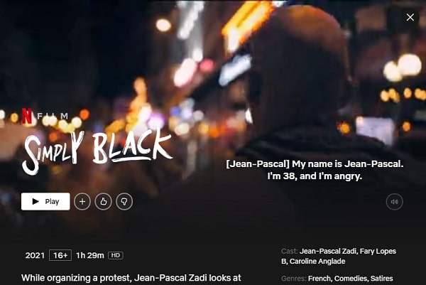 Watch Simply Black (2021) on Netflix
