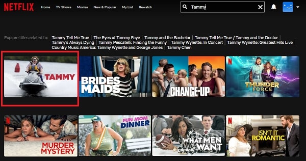 Watch Tammy (2014) on Netflix