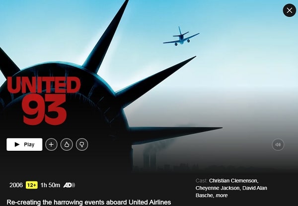 Watch United 93 (2006) on Netflix
