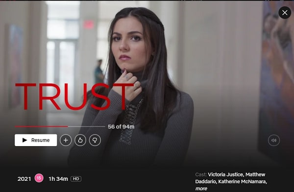 Watch Trust (2021) on Netflix From Anywhere in the World