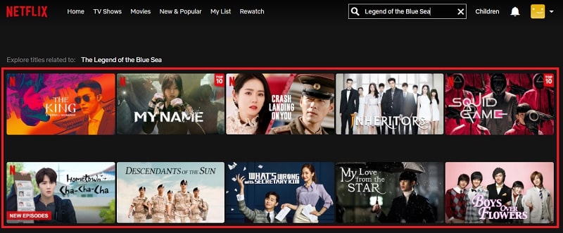 Watch Legend of the Blue Sea on Netflix 1