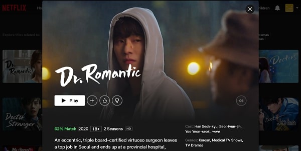 Watch Dr. Romantic on Netflix 3