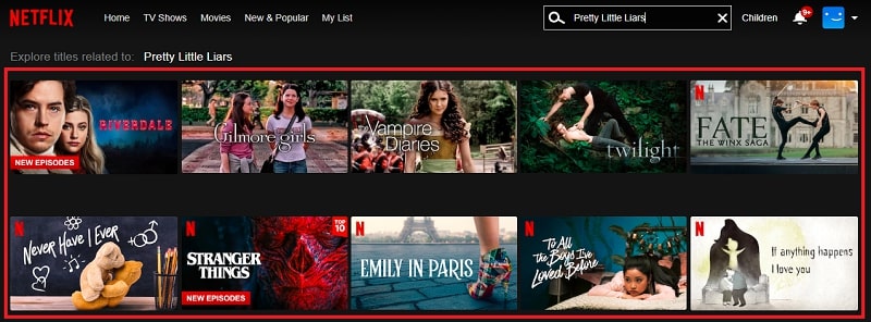 How to Watch Pretty Little Liars all seasons on Netflix