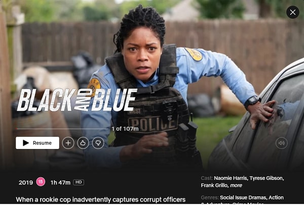 Watch Black and Blue on Netflix From Anywhere in the World