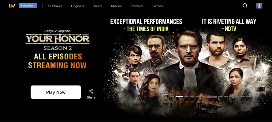 Watch SonyLIV Online from Anywhere 2
