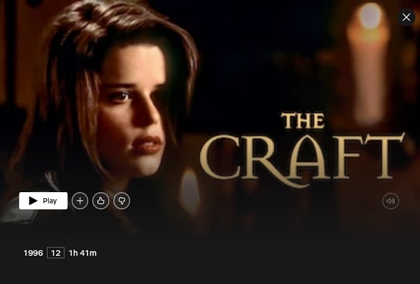 Watch The Craft on Netflix From Anywhere in the World