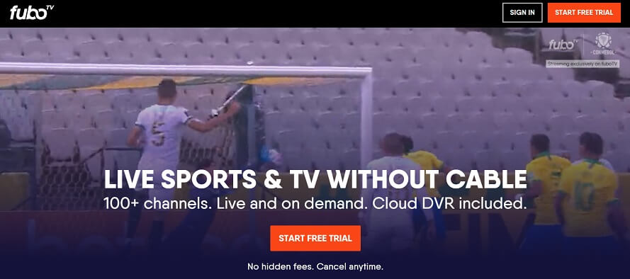 Watch fuboTV outside the US 2