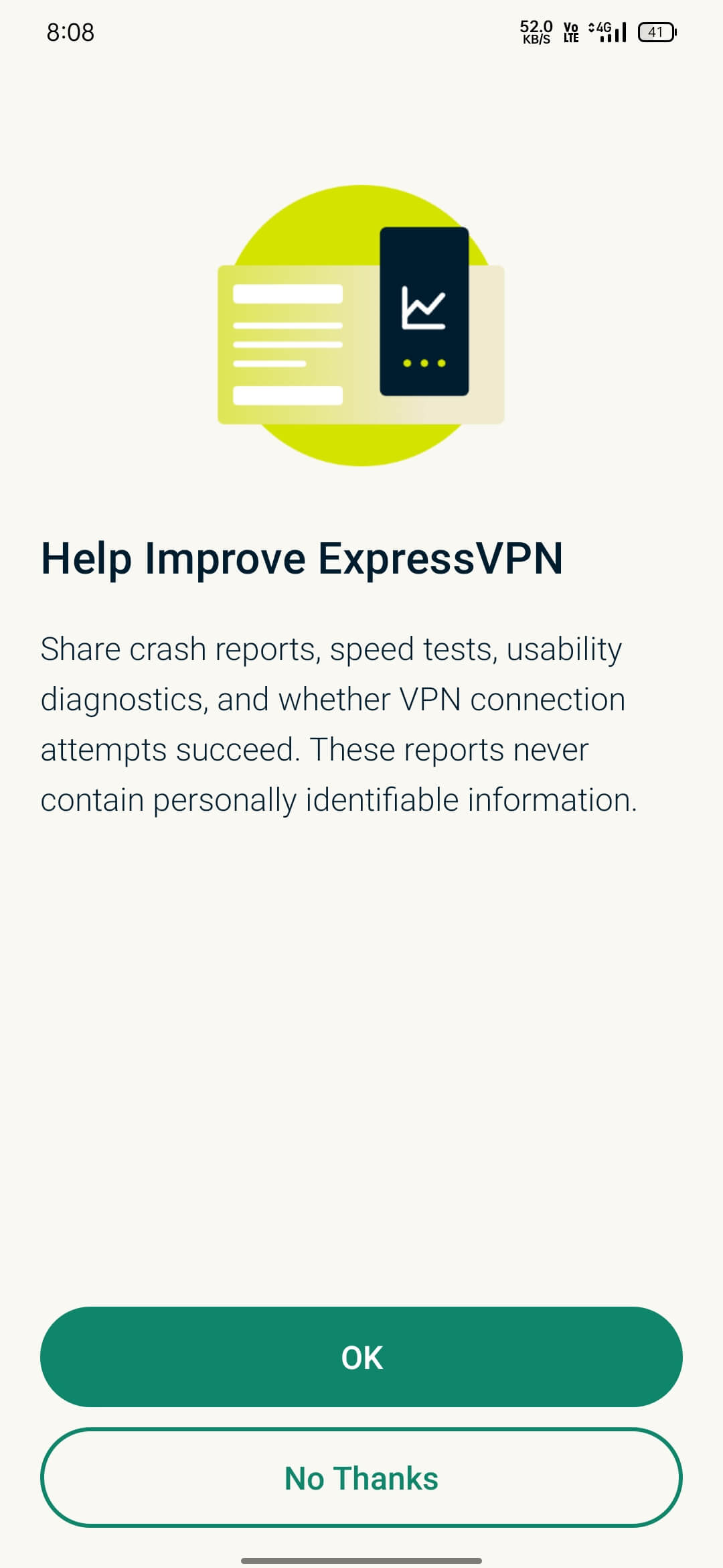 Improve ExpressVPN Android