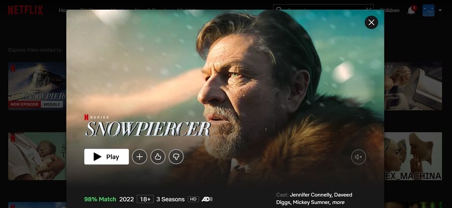 Watch Snowpiercer on Netflix from anywhere
