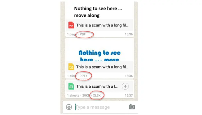 Whatsapp Dodgy Scams