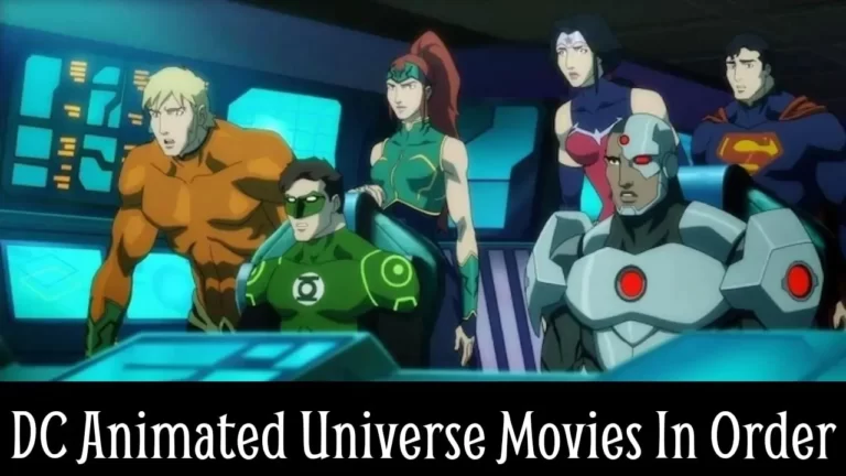 DC Animated Universe Movies