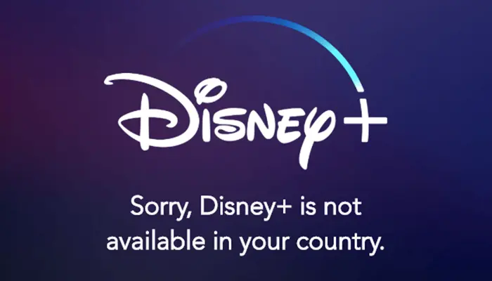 Disney+ Not Available 