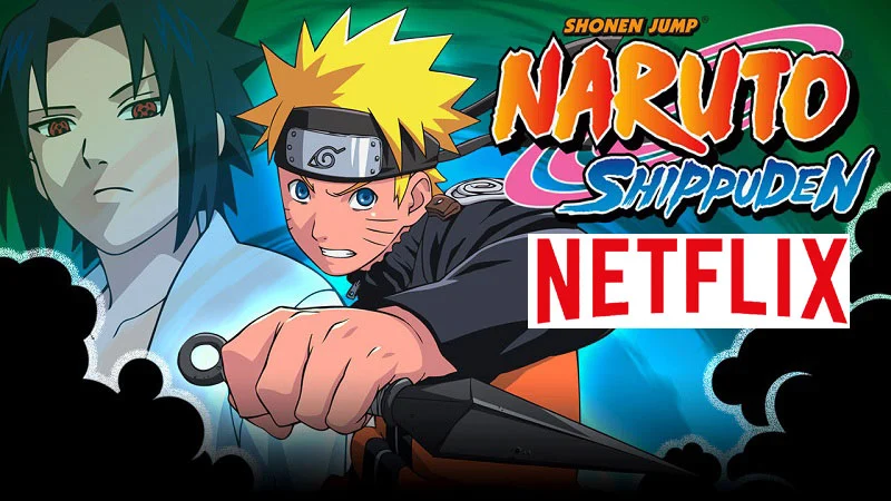 Are all 21 seasons of Naruto Shippuden on Netflix?