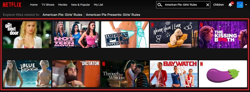 American Pie: Girls' Rules on Netflix: Watch from Anywhere in the World