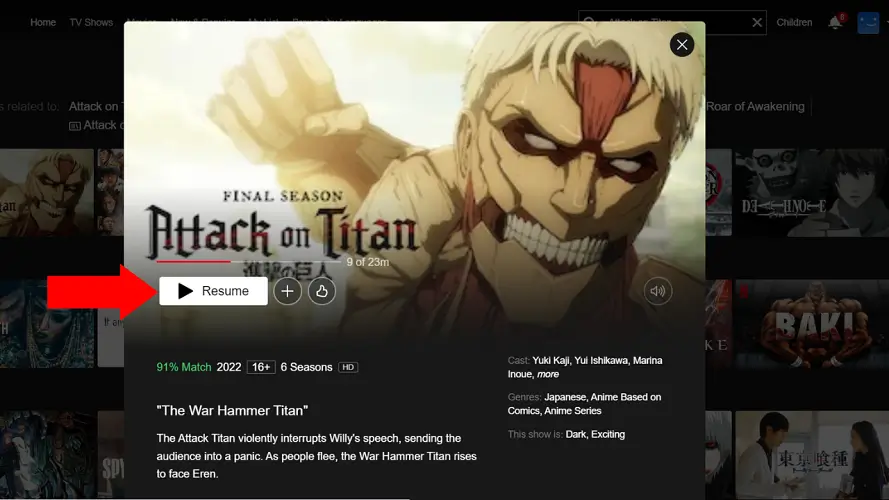 Watch Attack on Titan All 6 Seasons on Netflix from Anywhere
