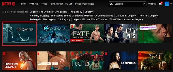 Watch Legacies all Seasons on Netflix From Anywhere in the World