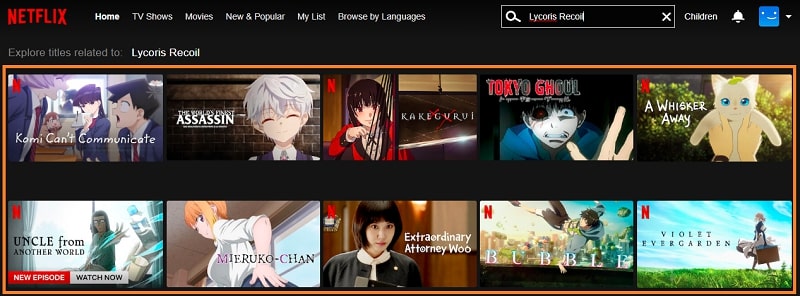 Watch Lycoris Recoil all Season 1 on Netflix From Anywhere in the World