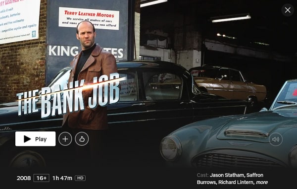 Watch The Bank Job on Netflix From Anywhere in the World