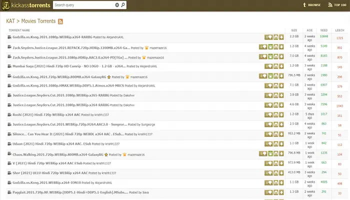 Torrents kickass