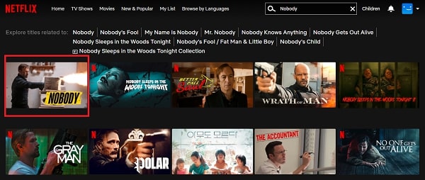 Is Nobody (2021) On Netflix? Here's How To Watch It