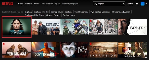 Is Orphan (2009) On Netflix?