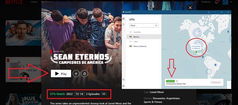 Watch Sean eternos: Campeones De America on Netflix From Anywhere