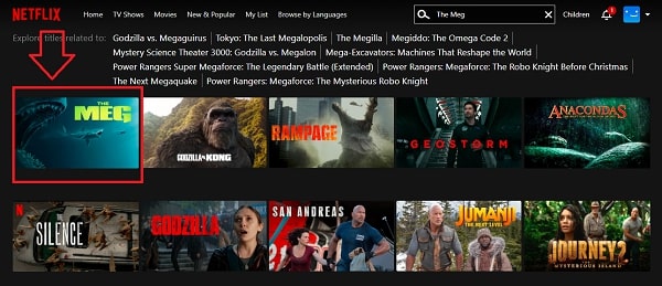 Is The Meg (2018) Available On Netflix?