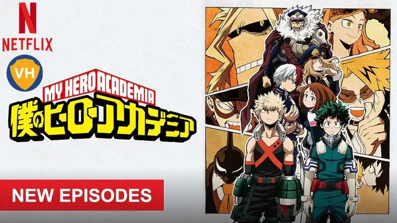 Watch My Hero Academia all 5 Seasons on Netflix