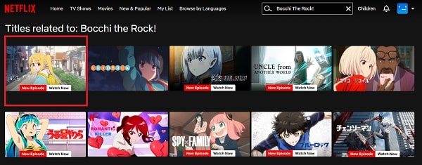 Is Bocchi The Rock! (2022) On Netflix