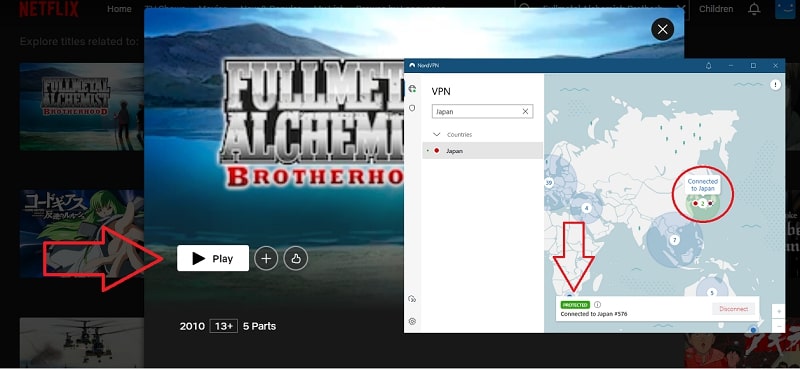 How To Watch Fullmetal Alchemist: Brotherhood (2009) On Netflix from Anywhere