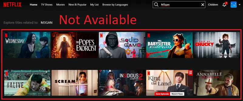 Watch M3gan on Netflix From Anywhere?