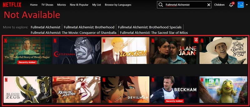 Watch Fullmetal Alchemist (2003) from Anywhere on Netflix Now